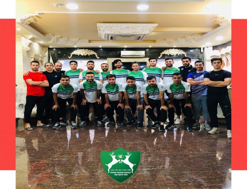 حضور تیم فوتبال اتحاد فومن در هتل بین المللی آریا ارومیه